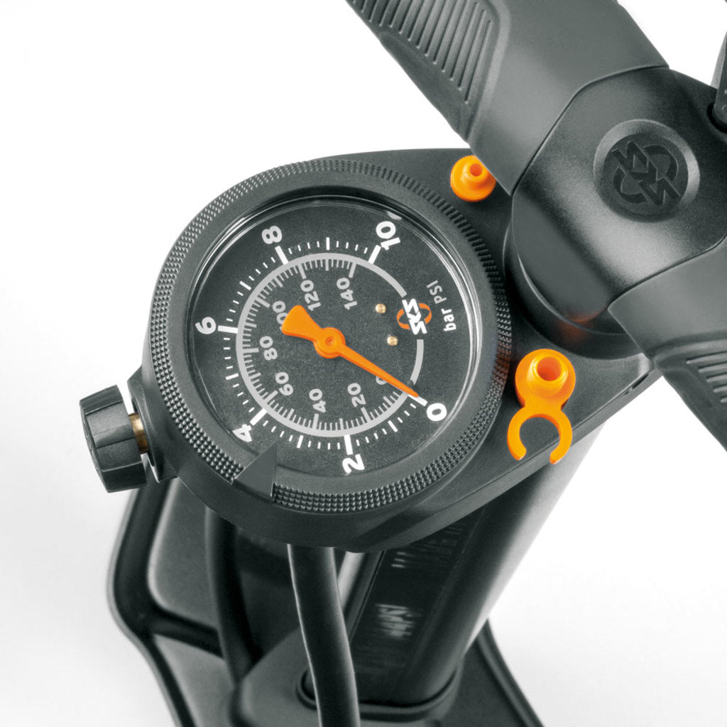 Pompe Sks airworx plus 10.0 manomètre noir