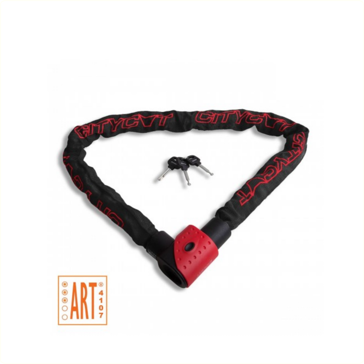 Citycat Starry Chain Lock Art *** 150 cm. Avec des houes en nylon