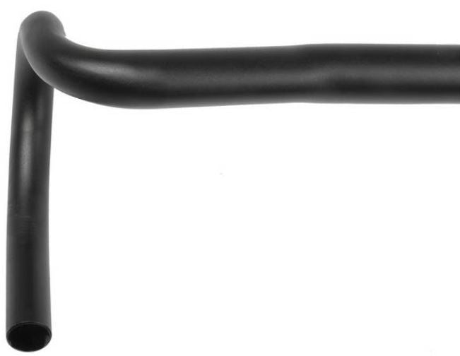 Volant de course Zoom aluminium 31,8 x 425 mm - noir