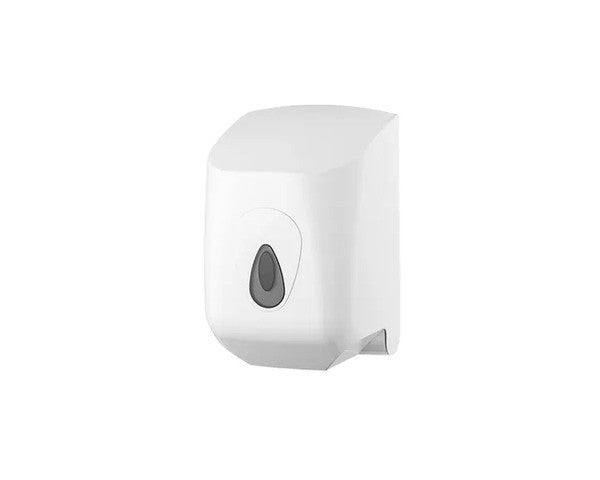 Distributeur de rouleaux de nettoyage midi en plastique blanc