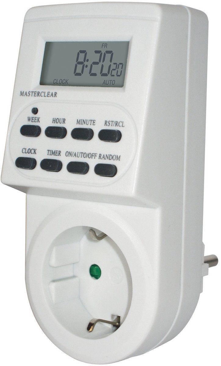 Minuteur hebdomadaire numérique Brennerstuhl dz 20 - 1506550