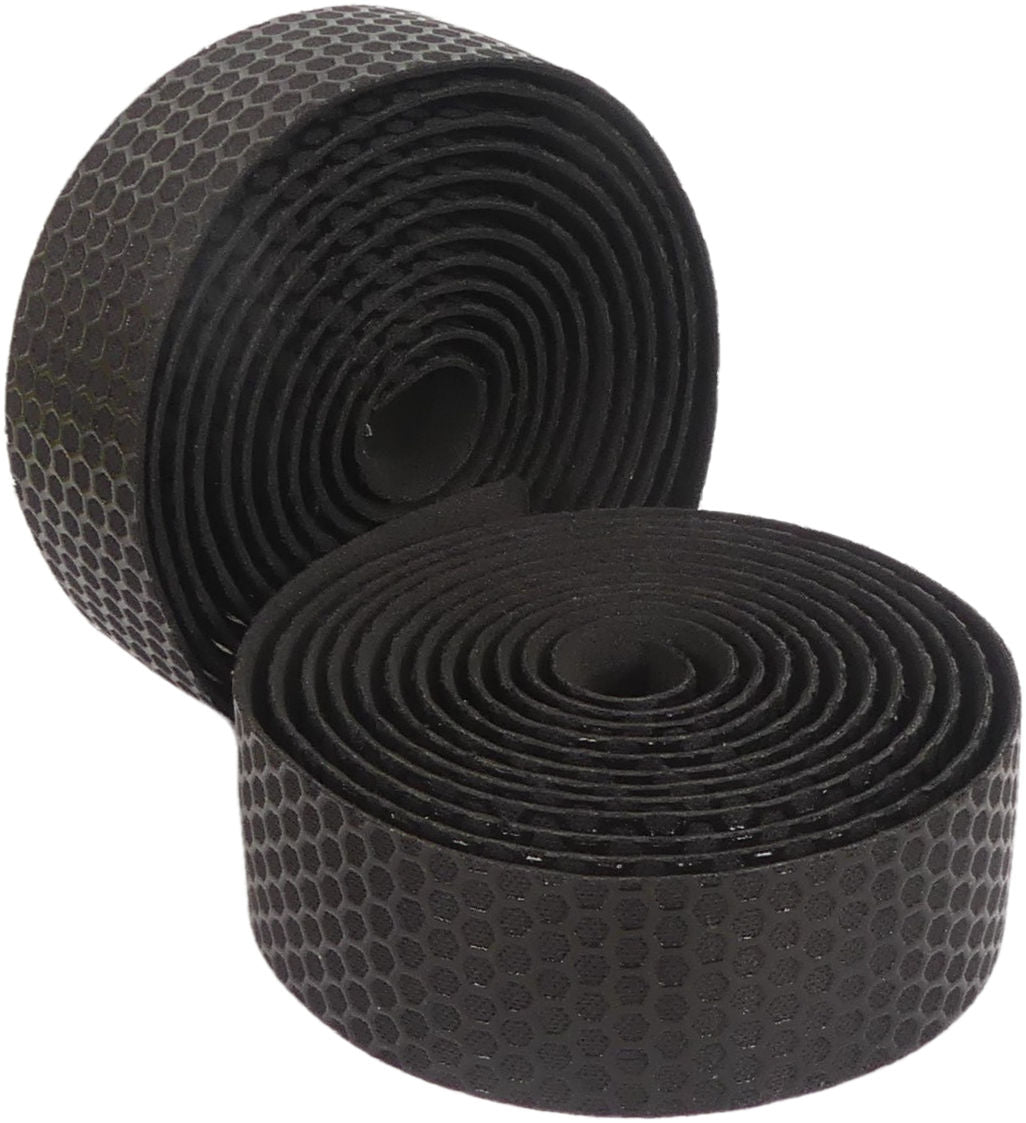 Guidon Edge silicone antidérapant - noir (2 pièces dans une boîte)