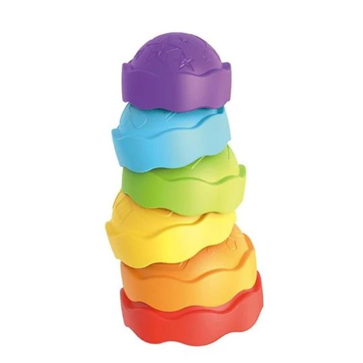 Gâteau tour empilable petites étoiles 6 pièces