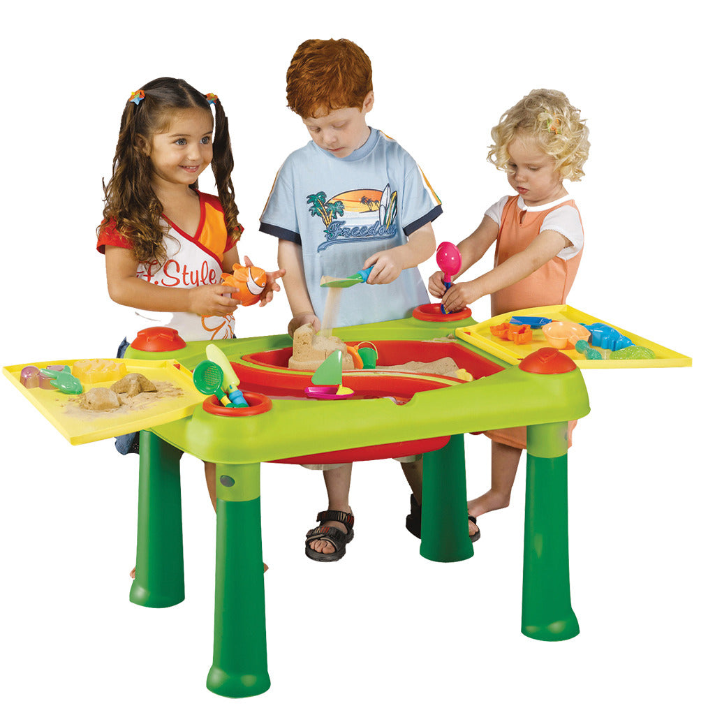 Feber Keter table de jeu sable et eau 79x56x50 cm