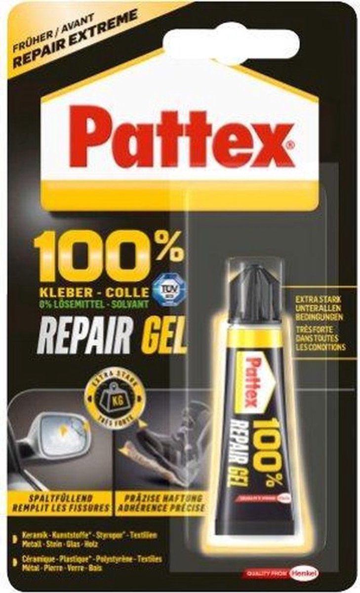 Pattex prxg8 Gel réparateur 100% 8 g