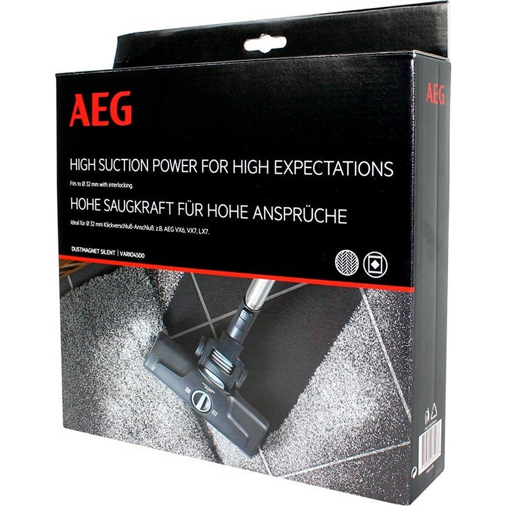 Bouche d'aspiration pour aspirateur Aeg vario4500 dustmagnet avec verrouillage de 32 mm gris