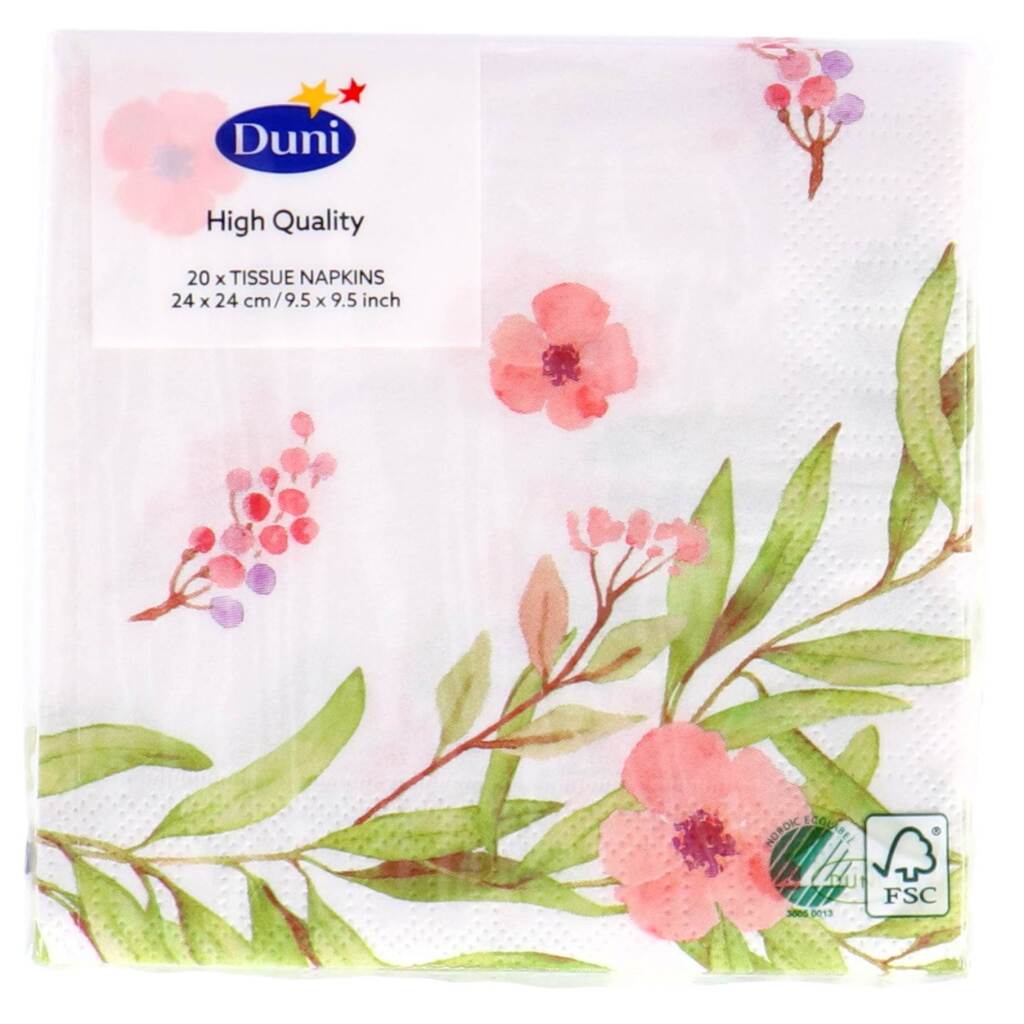 Serviettes Duni forêt 24x24 cm