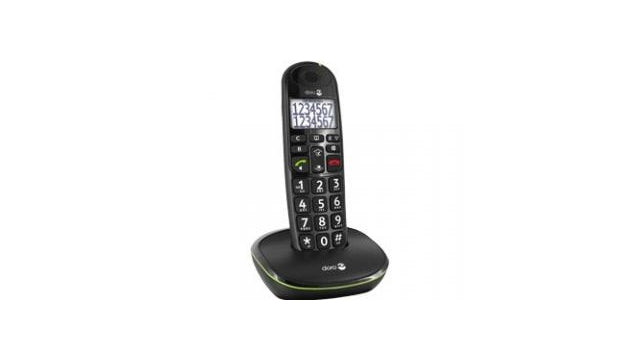 Doro téléphone easy 110 gros bouton entretien téléphone dect noir