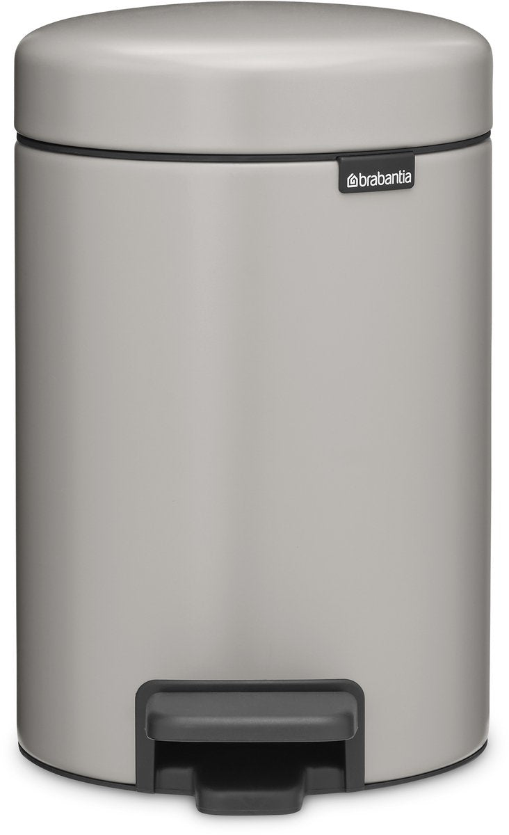Poubelle Brabantia newicon - 12 litres - gris doux
