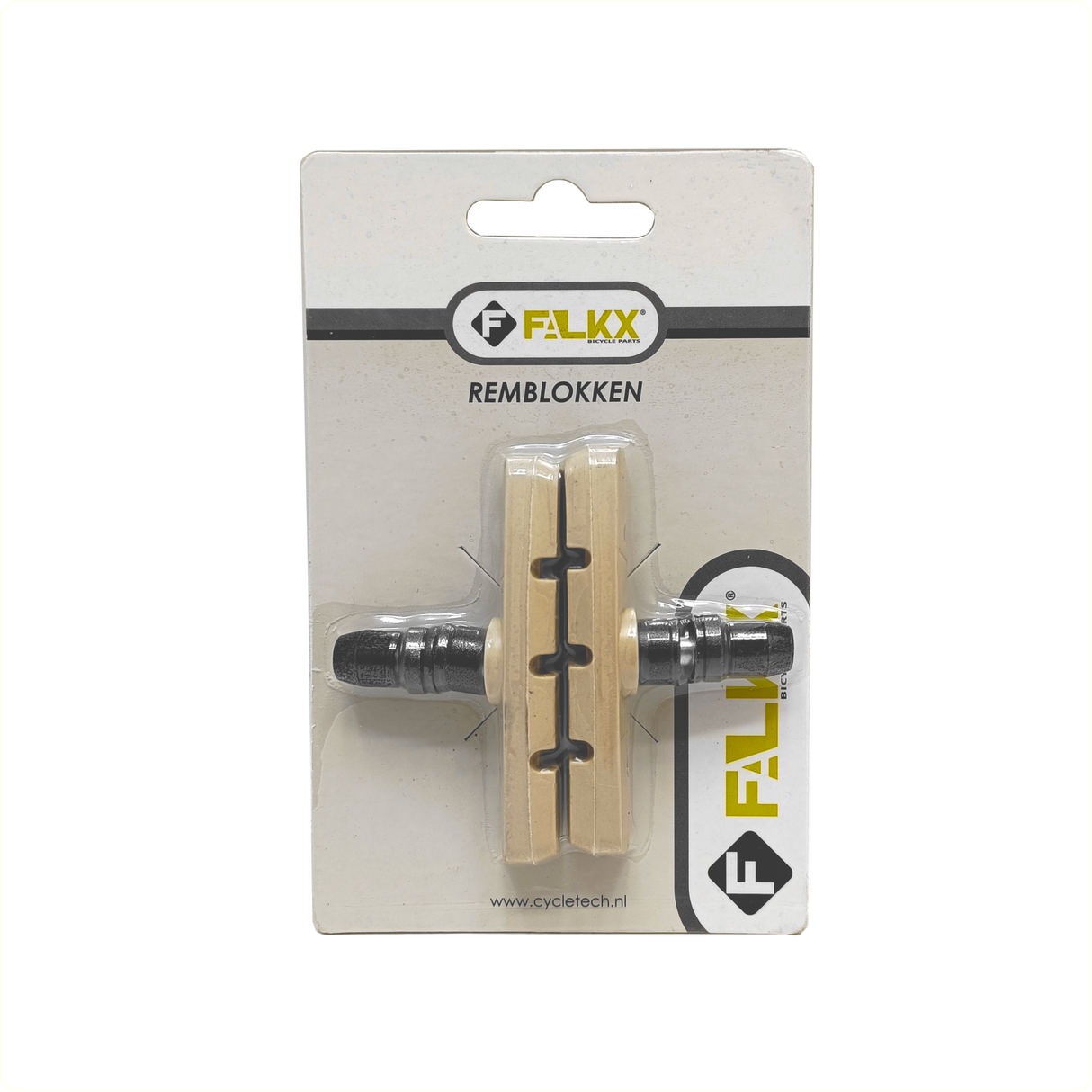 Plaquettes de frein falkx en V-frein blanc par paire