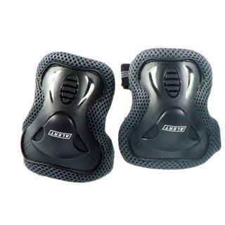 Alert sport skate protection set enfants 3 pièces (taille m) noir | 2 pièces