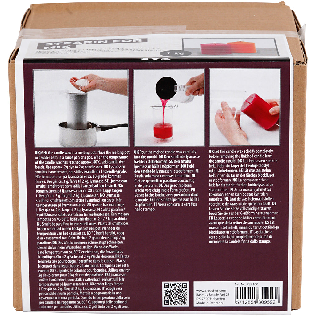 Creativ Company Stearine to mix, 1 kg