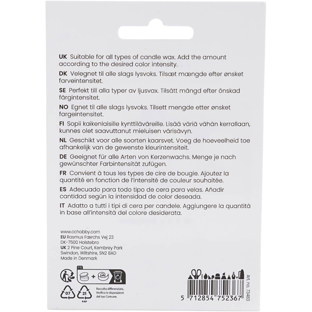 Https : www.ccobby.nl bougie-dye-pink-5-gr-1-box