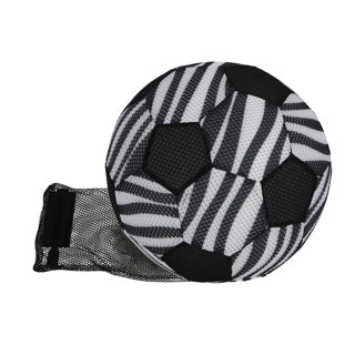 Ballon d'alerte foot en salle avec filet 23 cm | 6 pièces