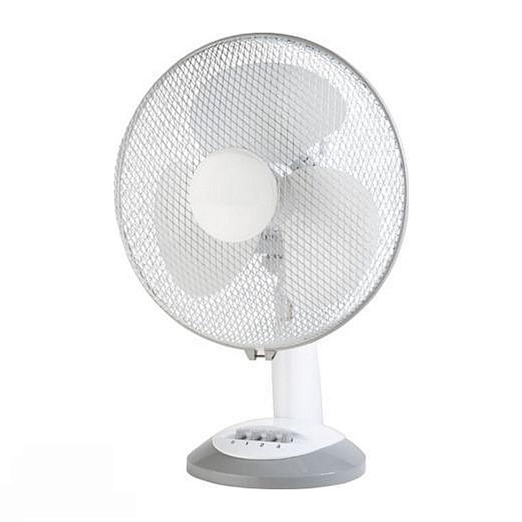 Emerio fn-114202 ventilateur de table 30 cm blanc gris