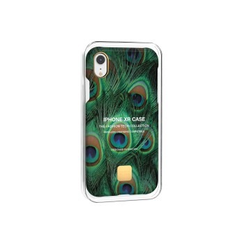 Coque iPhone XR Happy Plugs paon