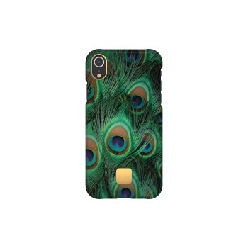 Coque iPhone XR Happy Plugs paon