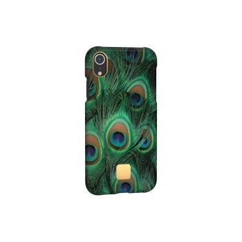 Coque iPhone XR Happy Plugs paon