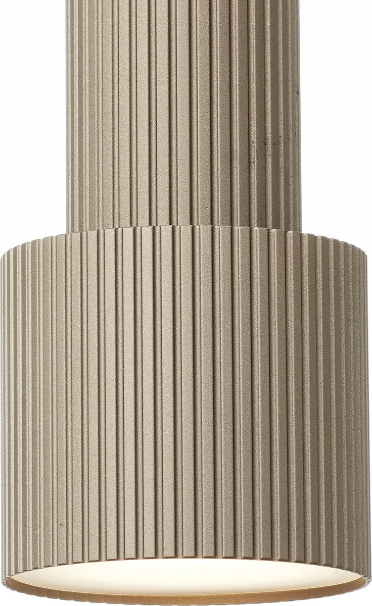 Brilliant cadiz - suspension - ronde - led 4xgu10 - bronze - noir
