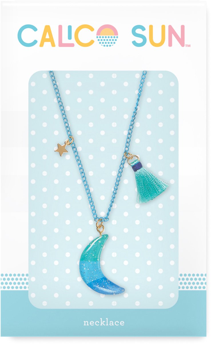 Calico soleil - collier belinda - lune
