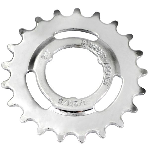 Sturmey-archer europe n.v. pignon sturmey archer 21t | 1 8 | sphère | chromé