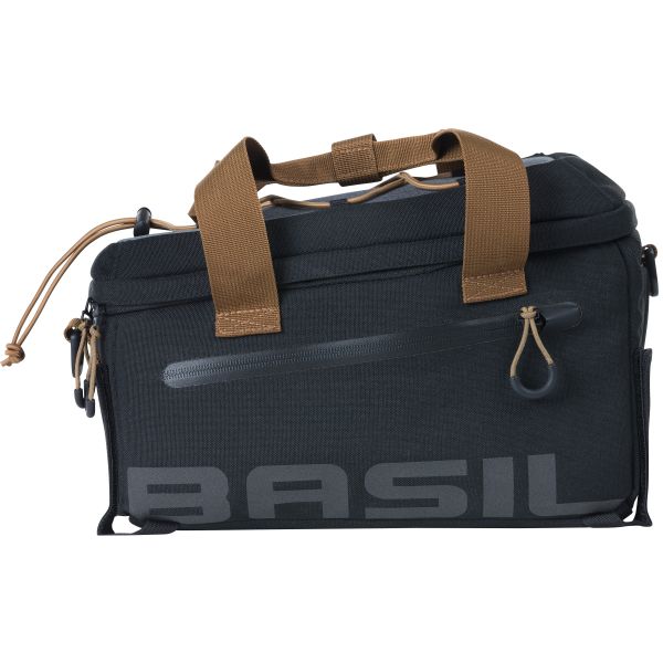 Basil Miles Trunkbag - Sac de comportement des bagages - Unisexe - Bicycles - Black
