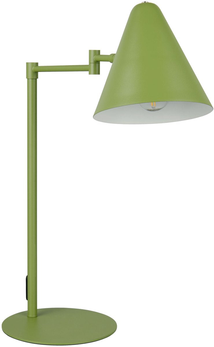 Trio cosima - lampe de table - vert - excl. 1x e14 4 w - orientable