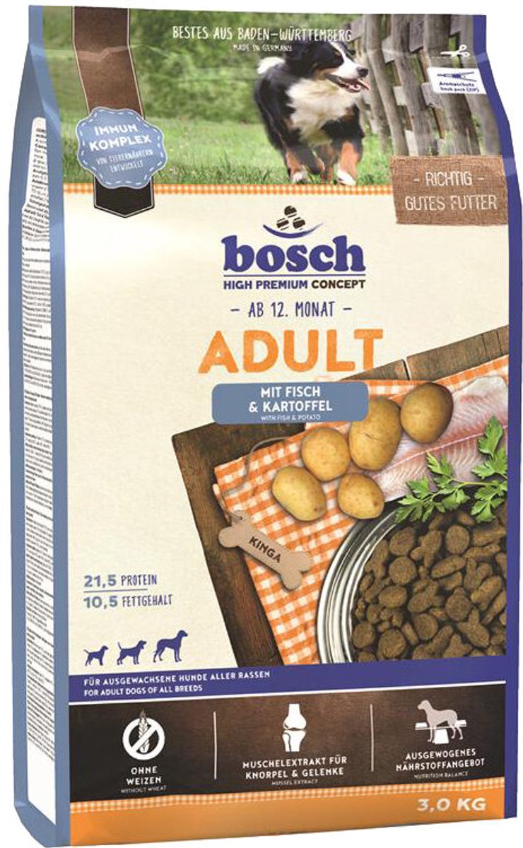 Pomme de terre poisson adulte Bosch 15kg