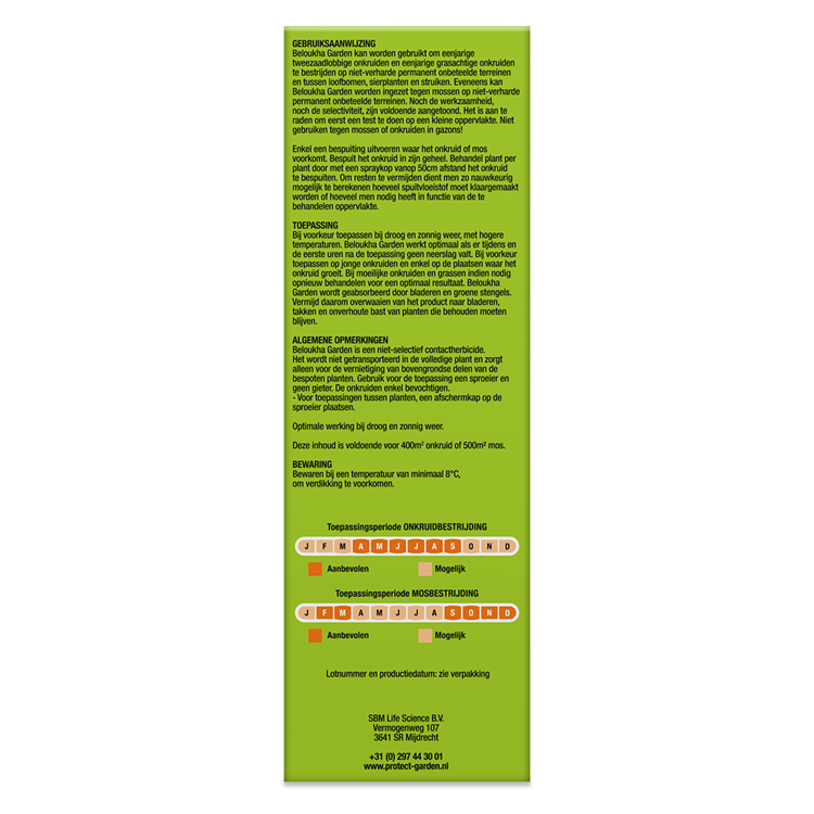 Protège jardin jardin beloukha 900ml