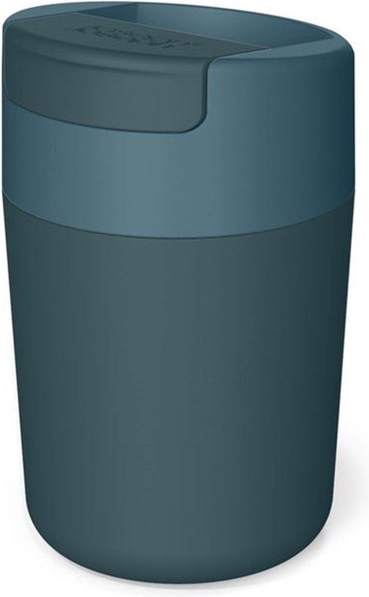 Joseph joseph gobelet à couvercle rabattable, 0,34 l, bleu - | siroter