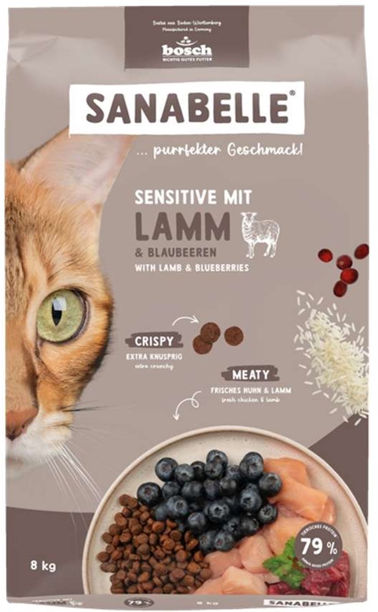 Sanabelle sensible - agneau - 8 kg