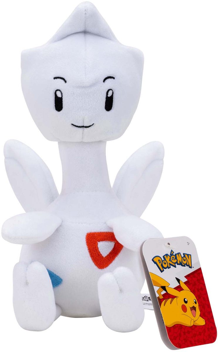 Jazwares peluche pokémon peluche togetic - 20cm