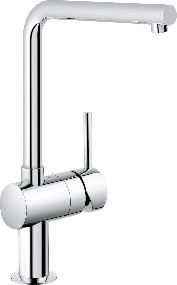 Robinet de cuisine Grohe Minta - bec en L - chrome
