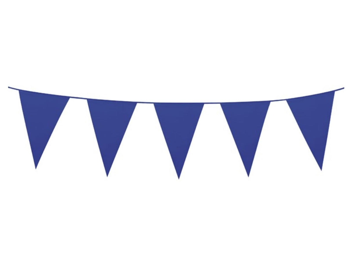 Ligne de drapeau géant Boland pe bleu (10 m)