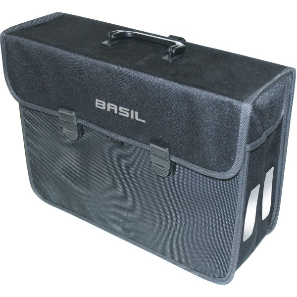 Basil Malaga XL - Sac à vélo unique, unisexe, noir