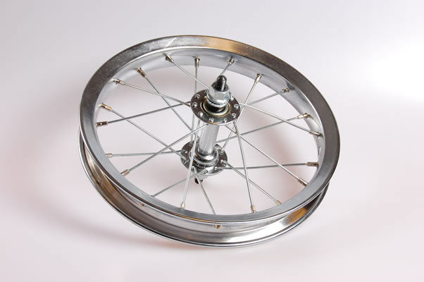 Roue avant Kt 12 de rechange chromée