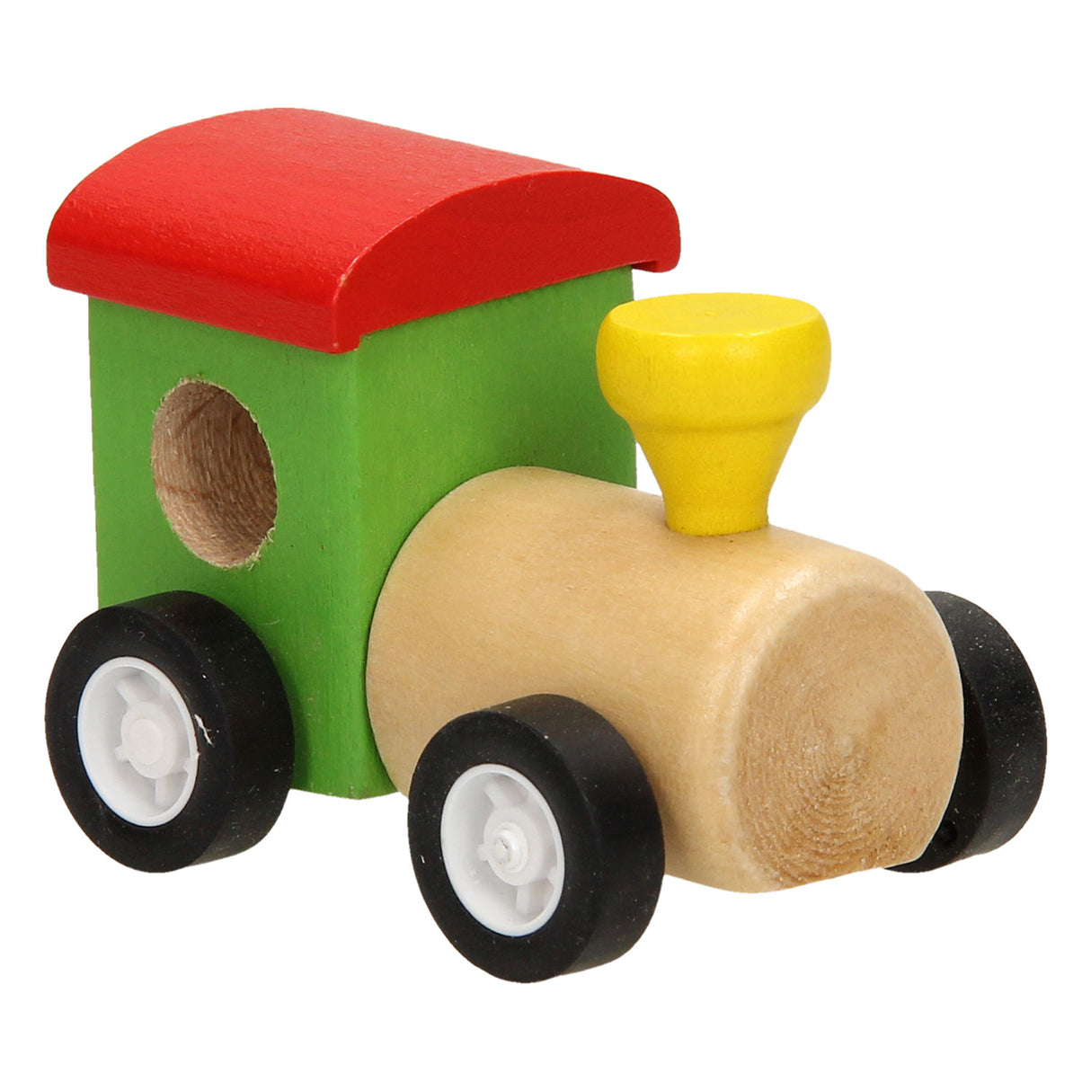 Train en bois avec ruban de route, 8mtr