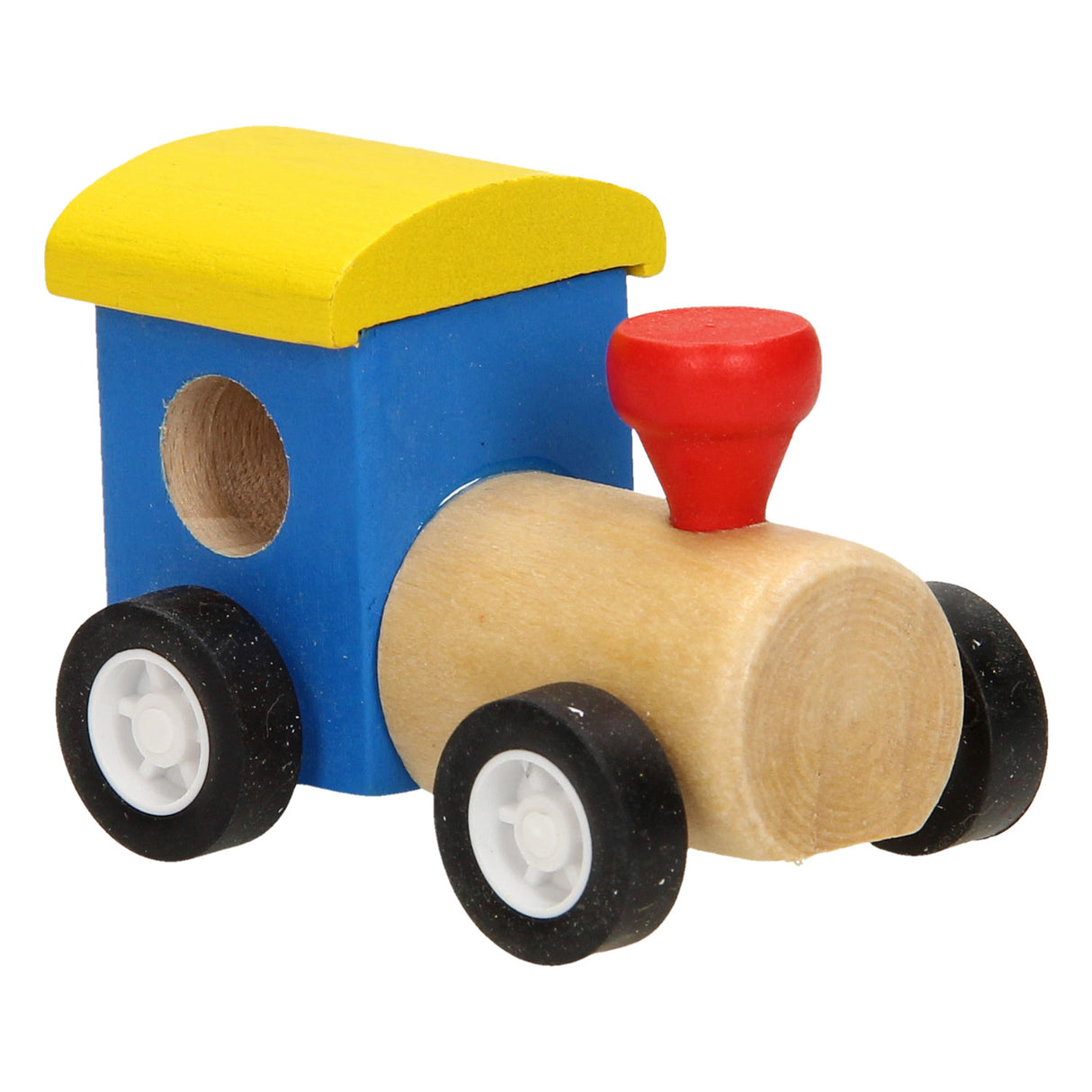 Train en bois avec ruban de route, 8mtr