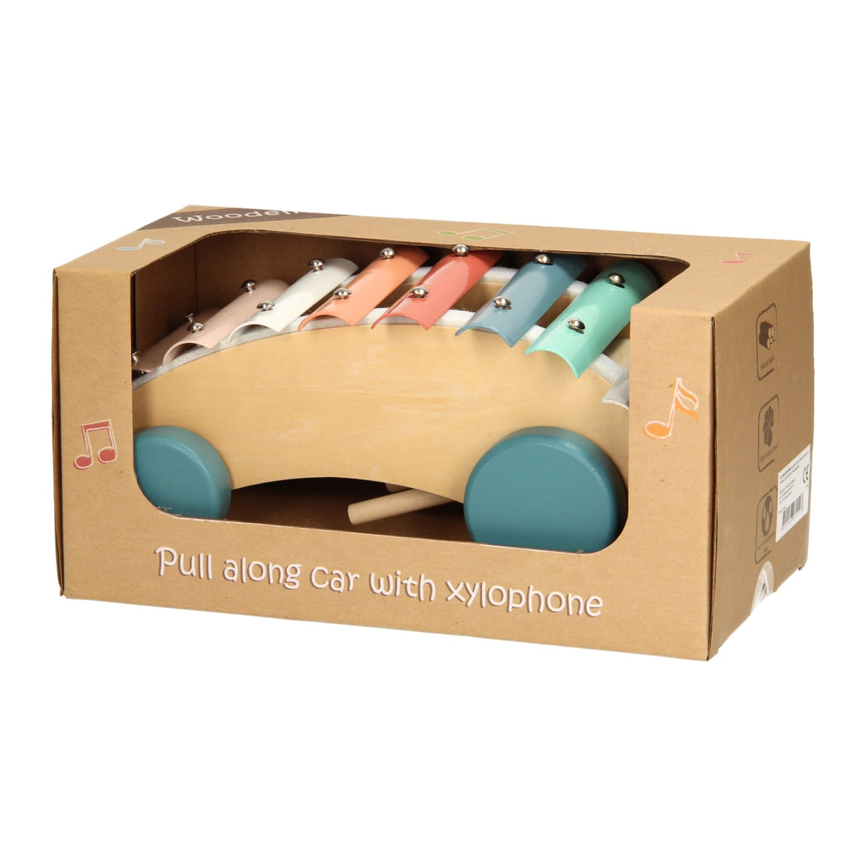 Xylophone pastel pour véhicule de remorquage