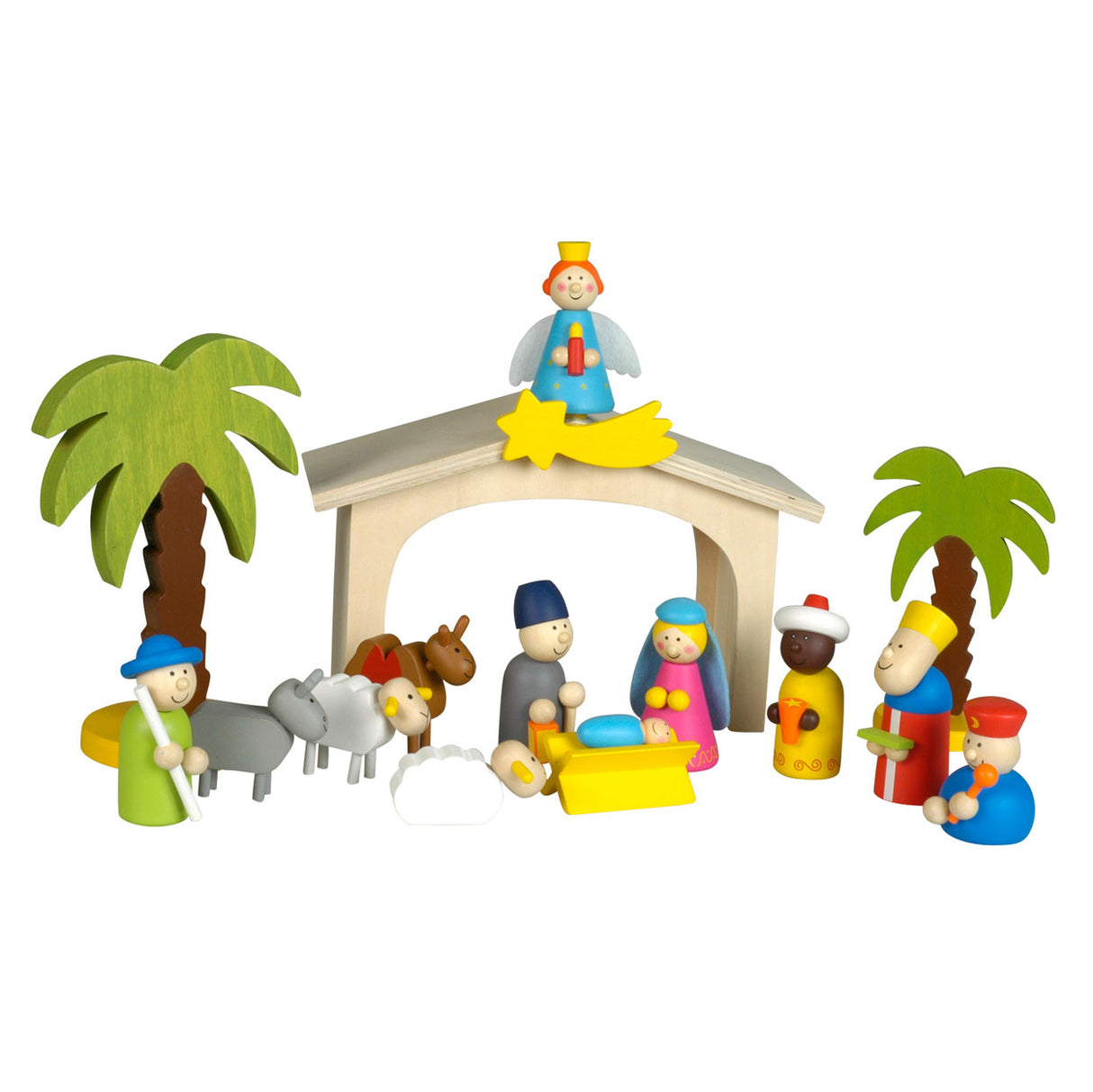 Crèche en bois