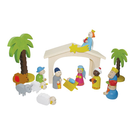 Crèche en bois