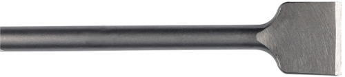 Burin plat Hikoki 76x500mm 6k-28mm avec collier