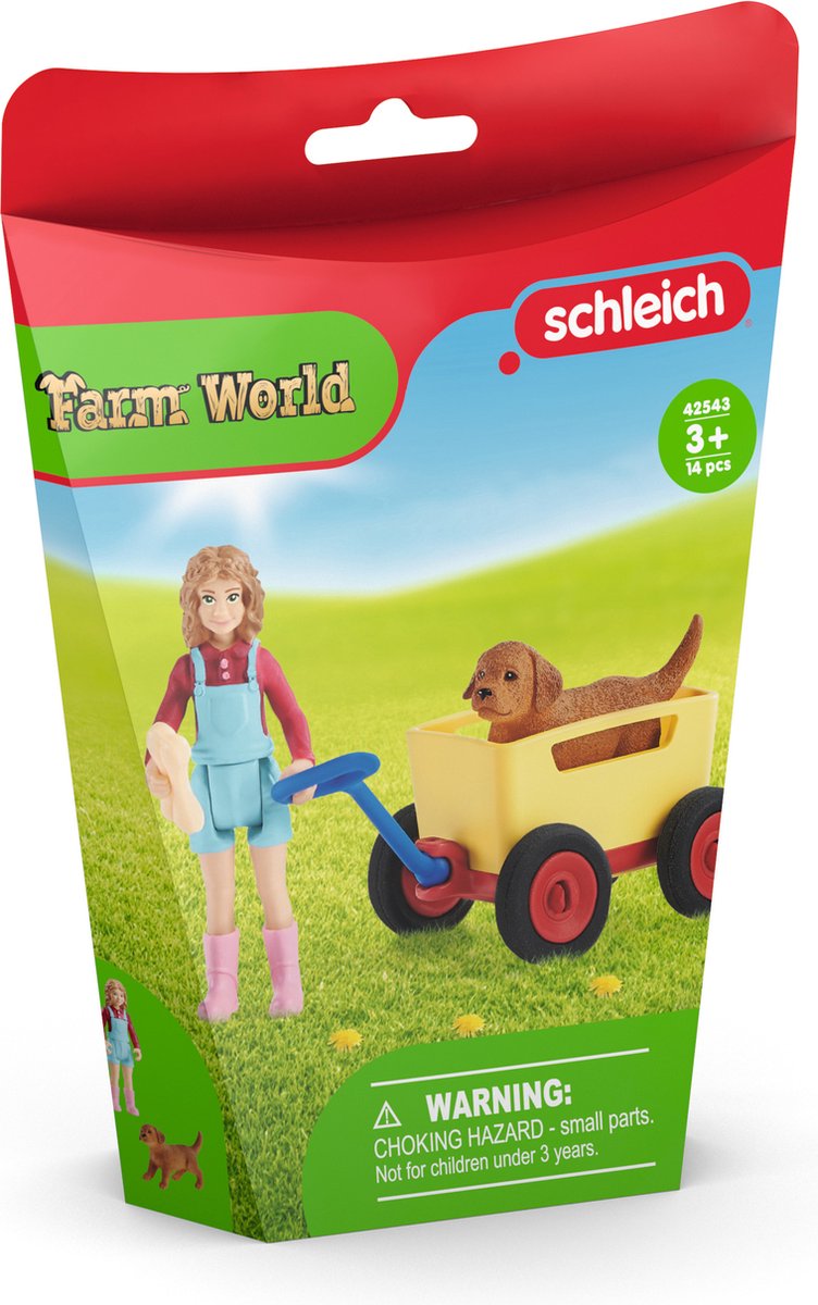 Société du monde de la ferme Schleich avec le Bolderkar