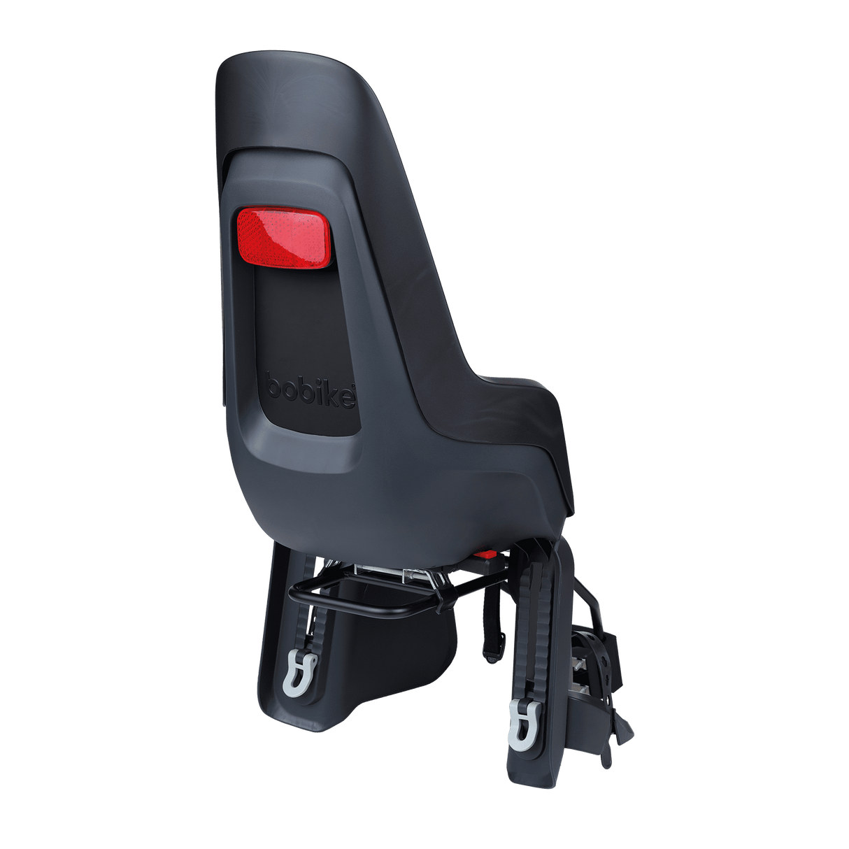 Bobike Siège enfant derrière One avec cadre et fixation porte-bébé noir marron
