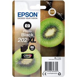 Cartouche d'encre noire photo Epson 202 xl