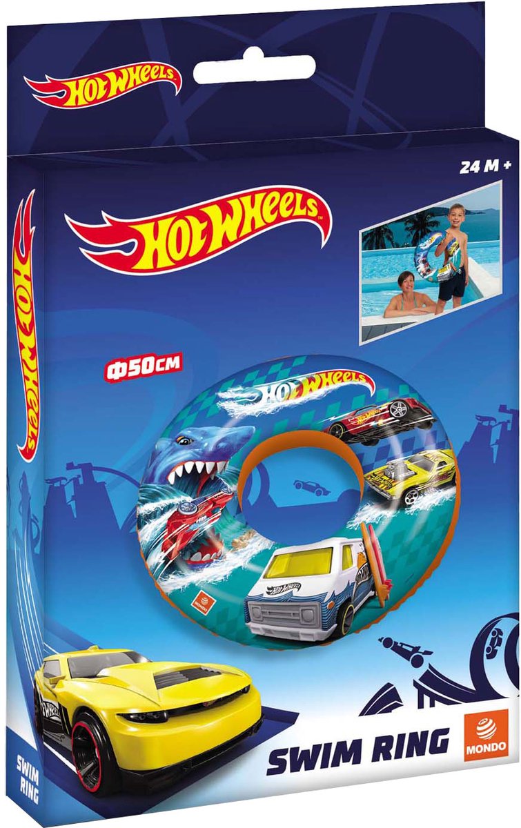 Bouée Mondo Hot Wheels, 50 cm
