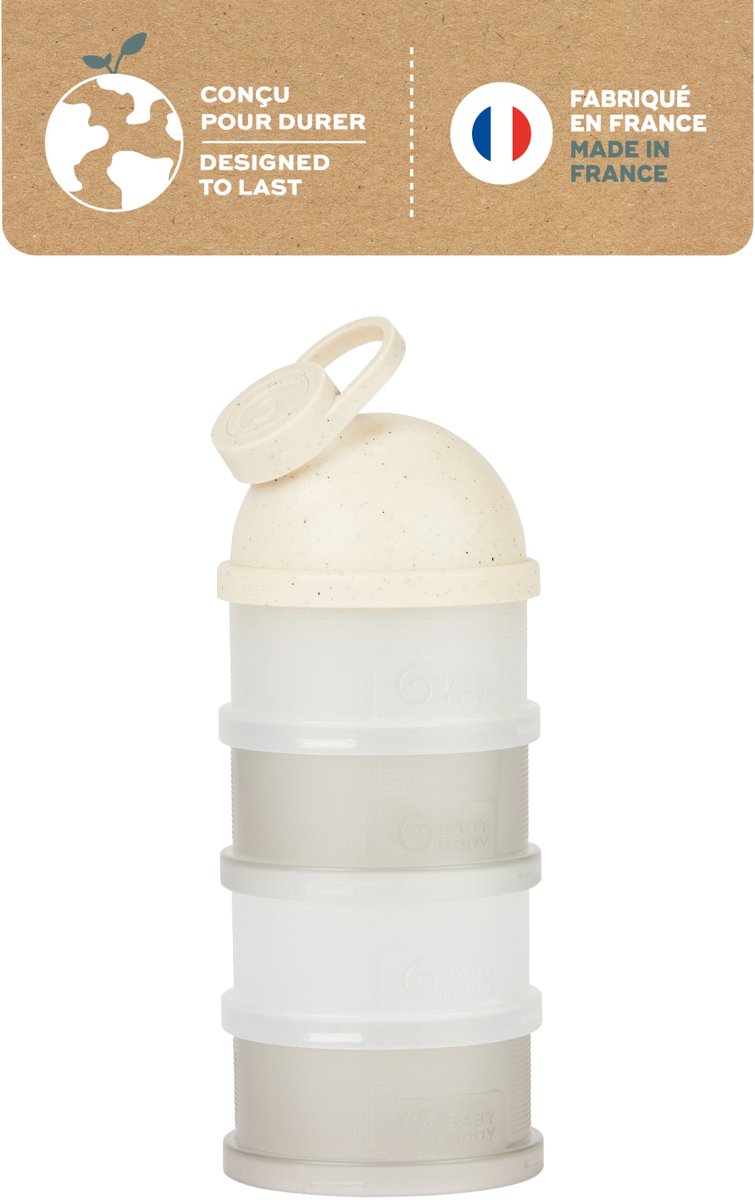 Boîte de lait en poudre Babymoov - beige minéral