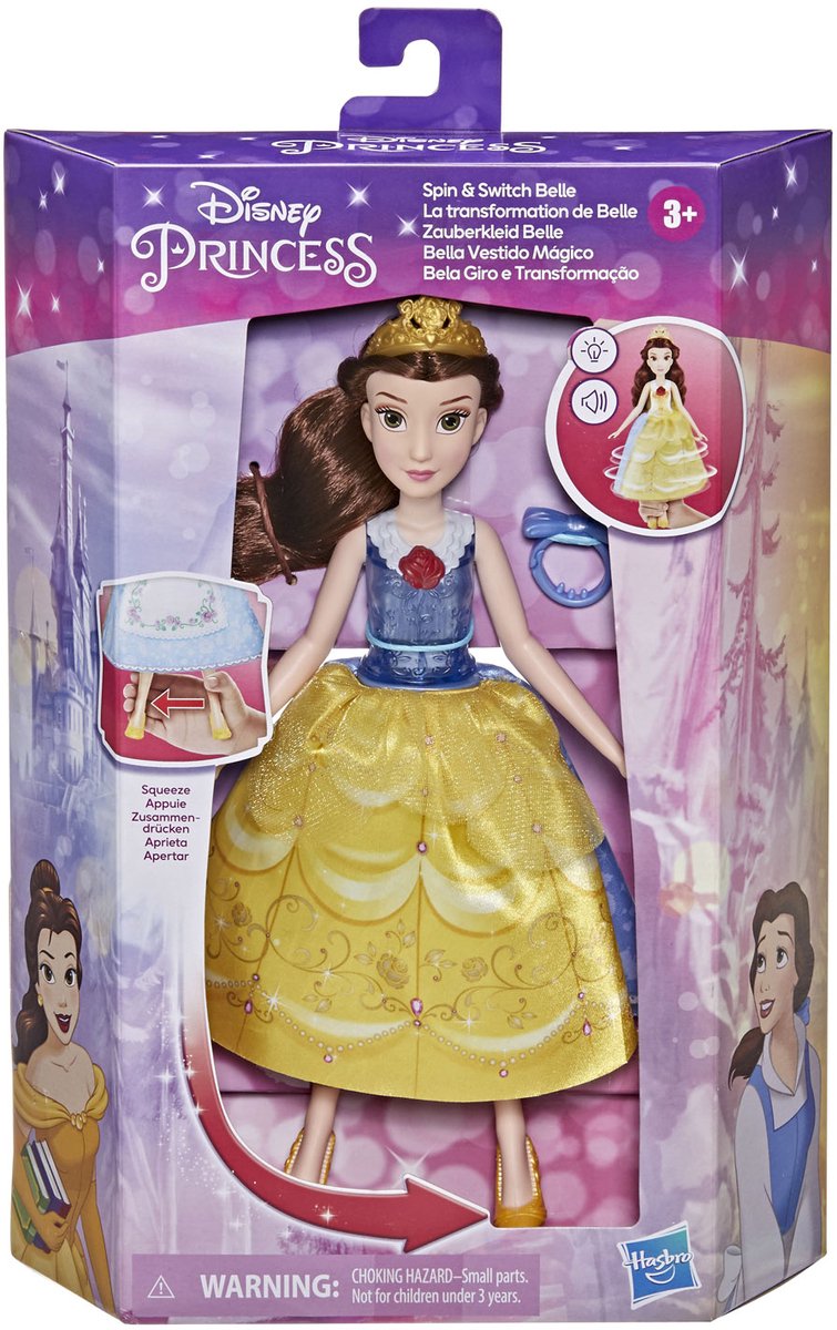Hasbro Disney Princesse Spin Switch Belle