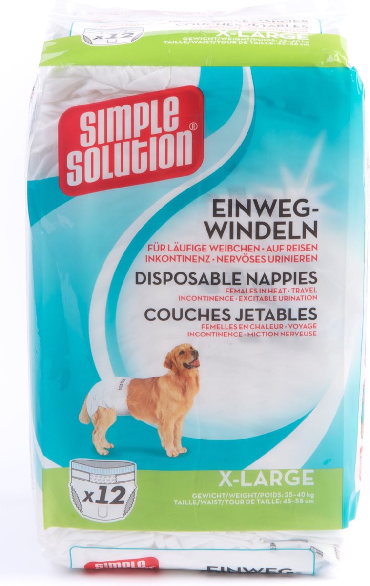 Solution simple couchage de chien jetable