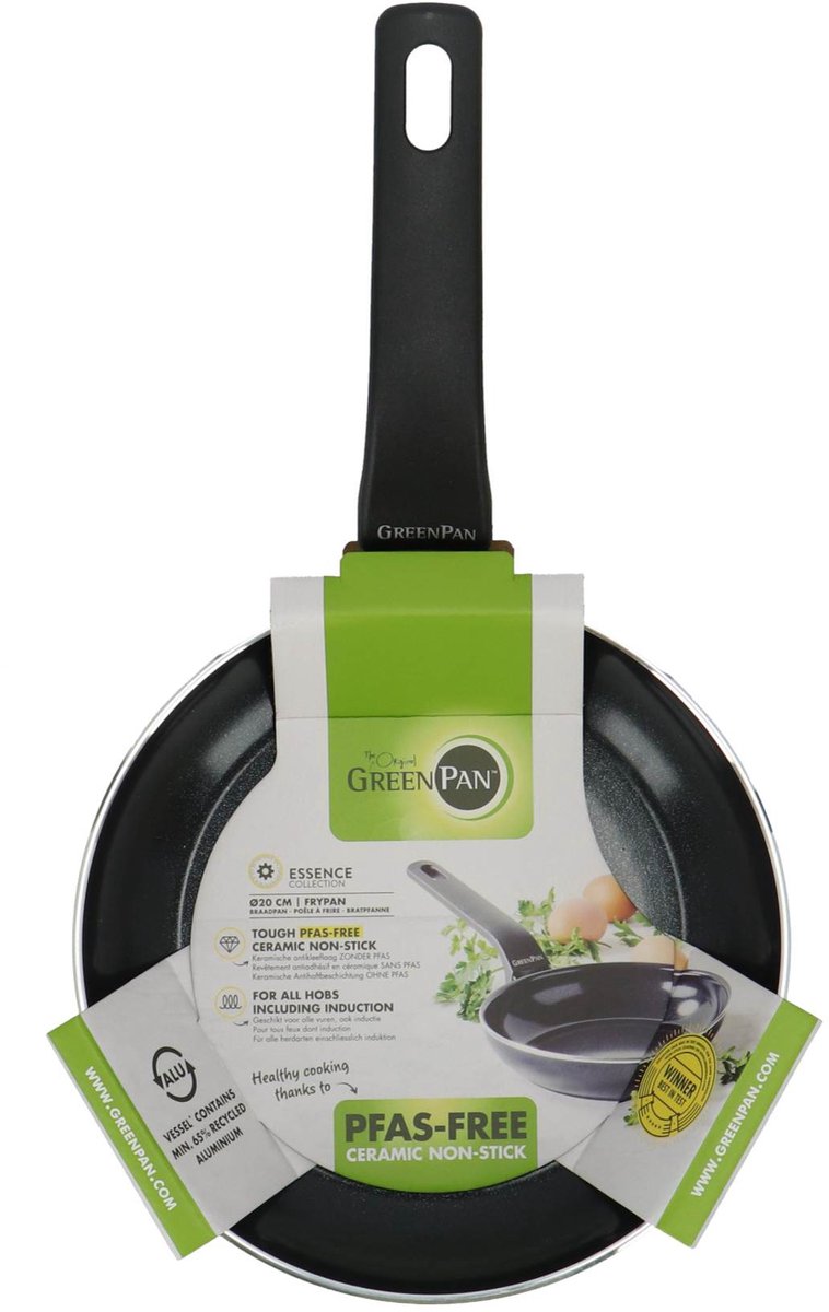 Poêle à frire Greenpan essence de poêle verte 20cm